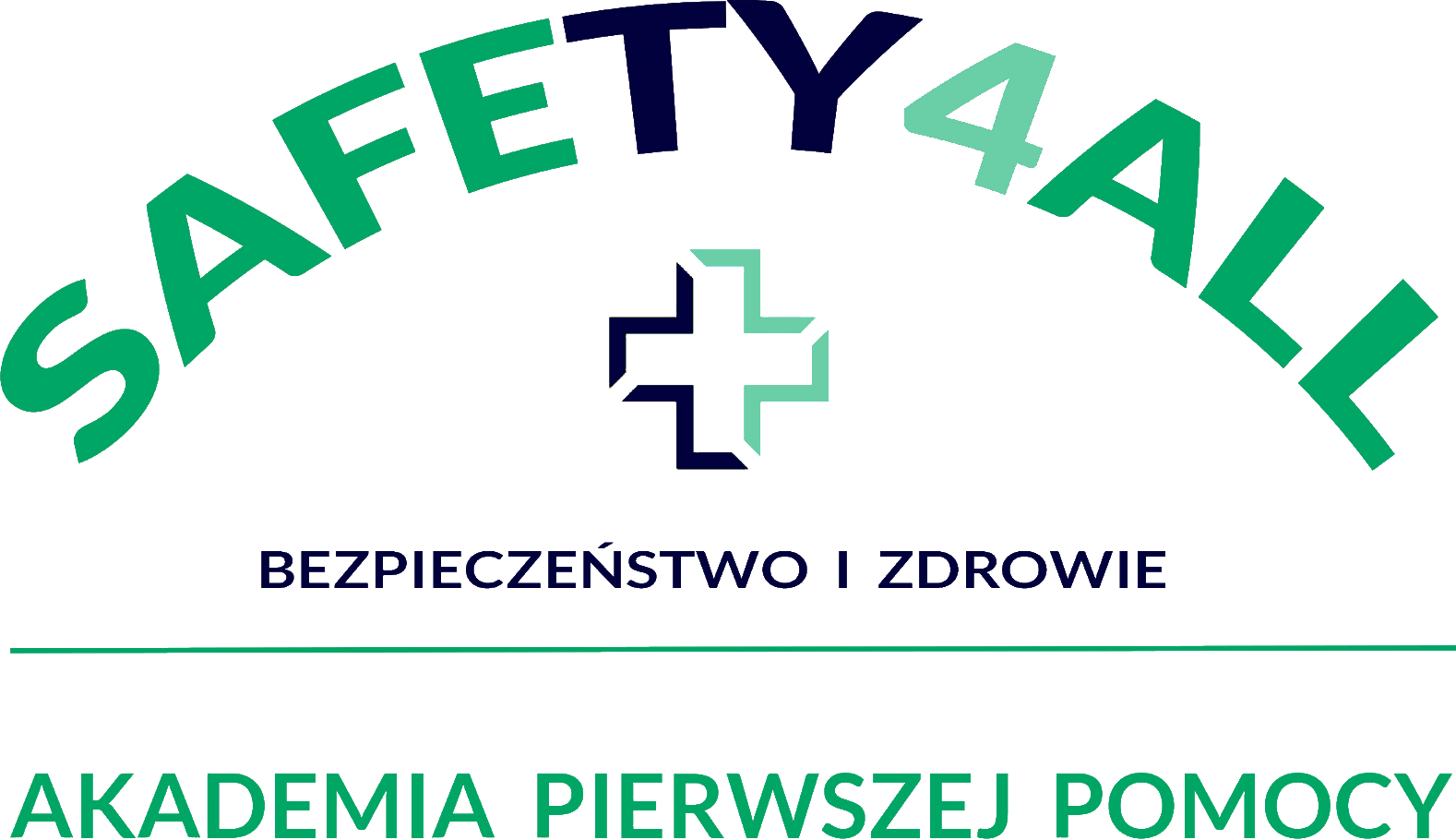 Akademia Pierwszej Pomocy Safety4All logo transparent