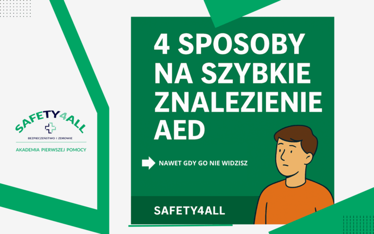 4 sposoby na szybkie znalezienie AED